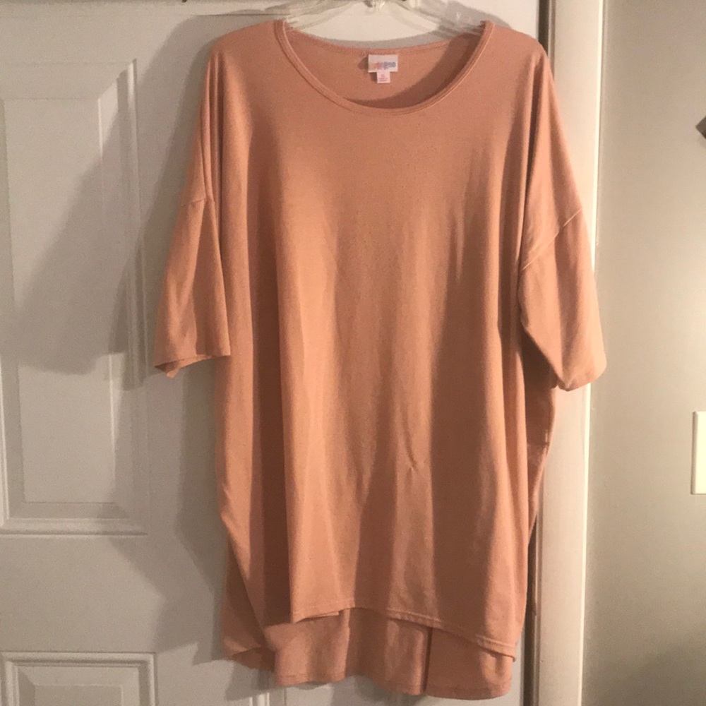 Light pink/mauve colored Lularoe Irma